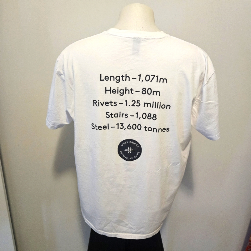 Asos Story Bridge Brisbane  Tee Shirt White/Black XL